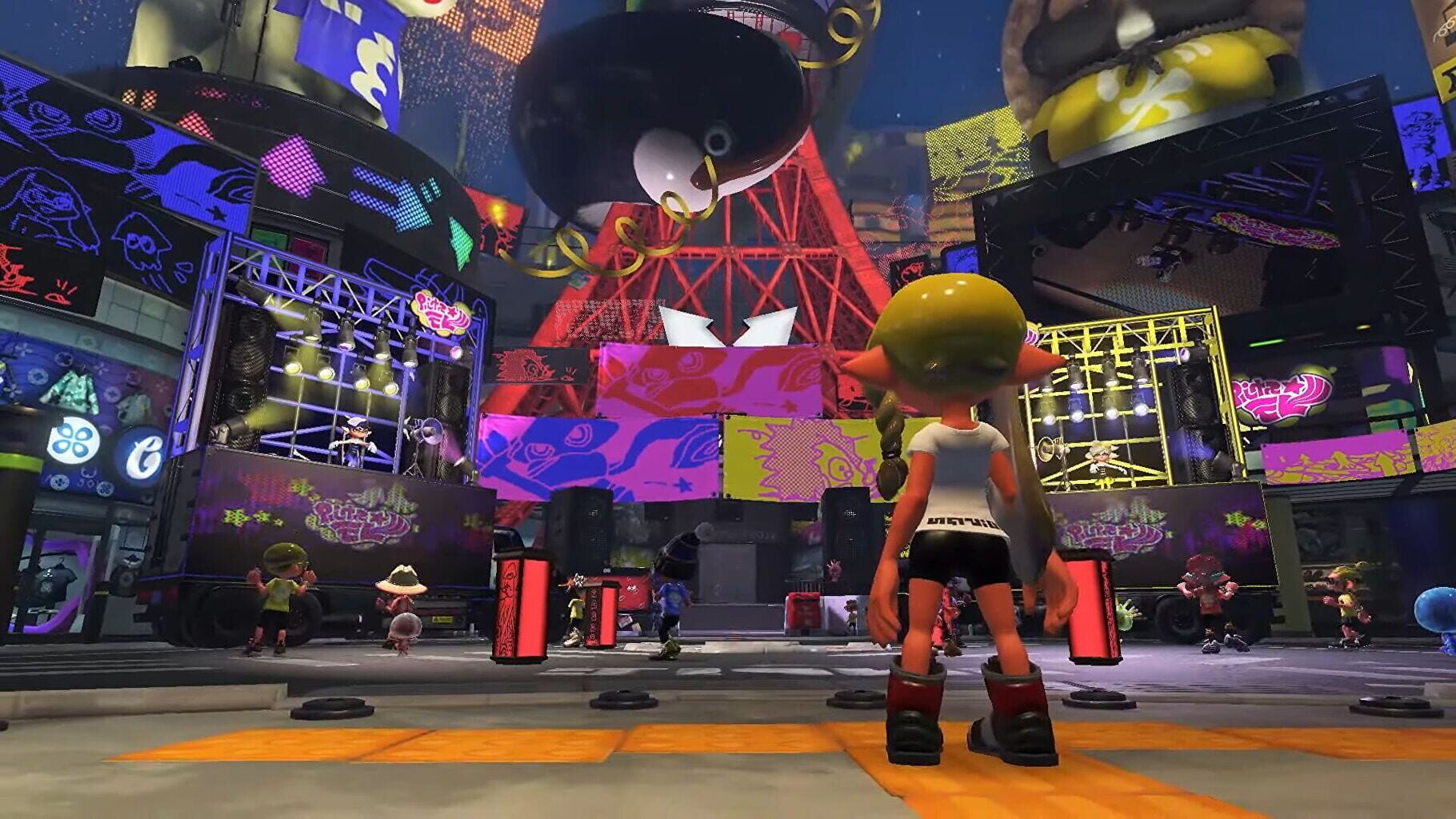 Captura de pantalla - Splatoon 3: Inkopolis