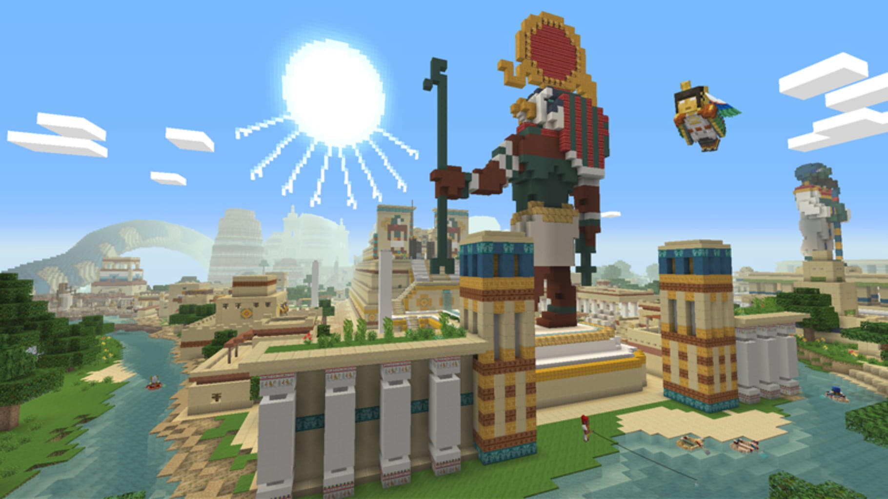 Captura de pantalla - Minecraft: Egyptian Mythology Mash-up