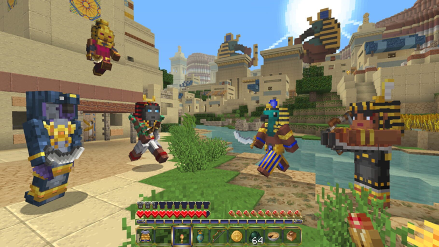 Captura de pantalla - Minecraft: Egyptian Mythology Mash-up