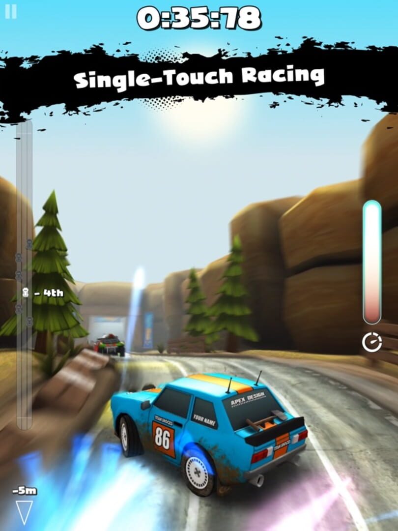 Rally Run - Screenshot