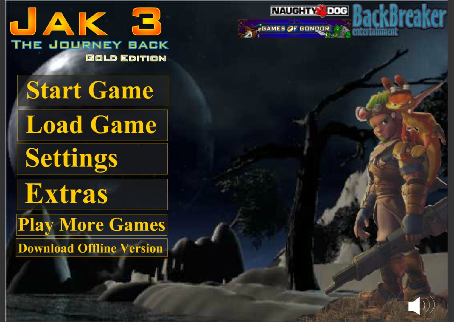 Captura de pantalla - Jak 3: The Journey Back Gold Edition