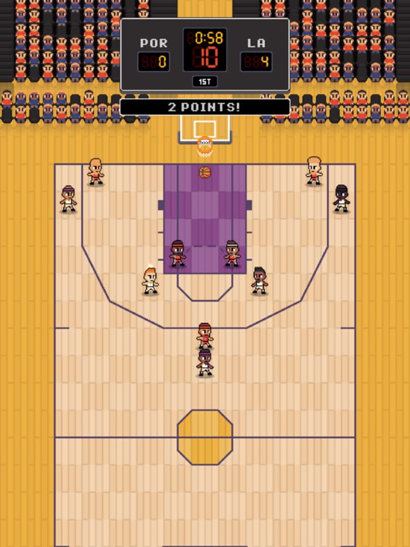 Hoop League Tactics - Screenshot