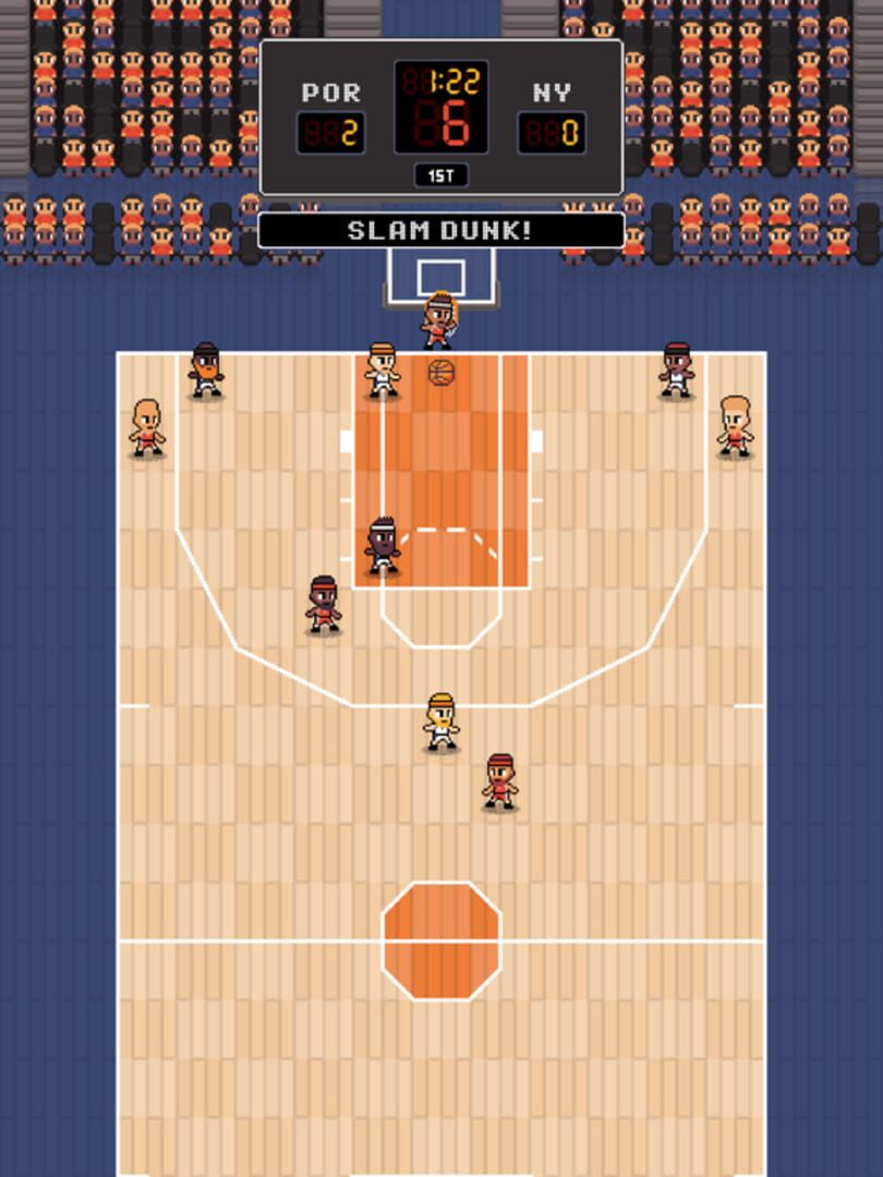 Hoop League Tactics - Screenshot