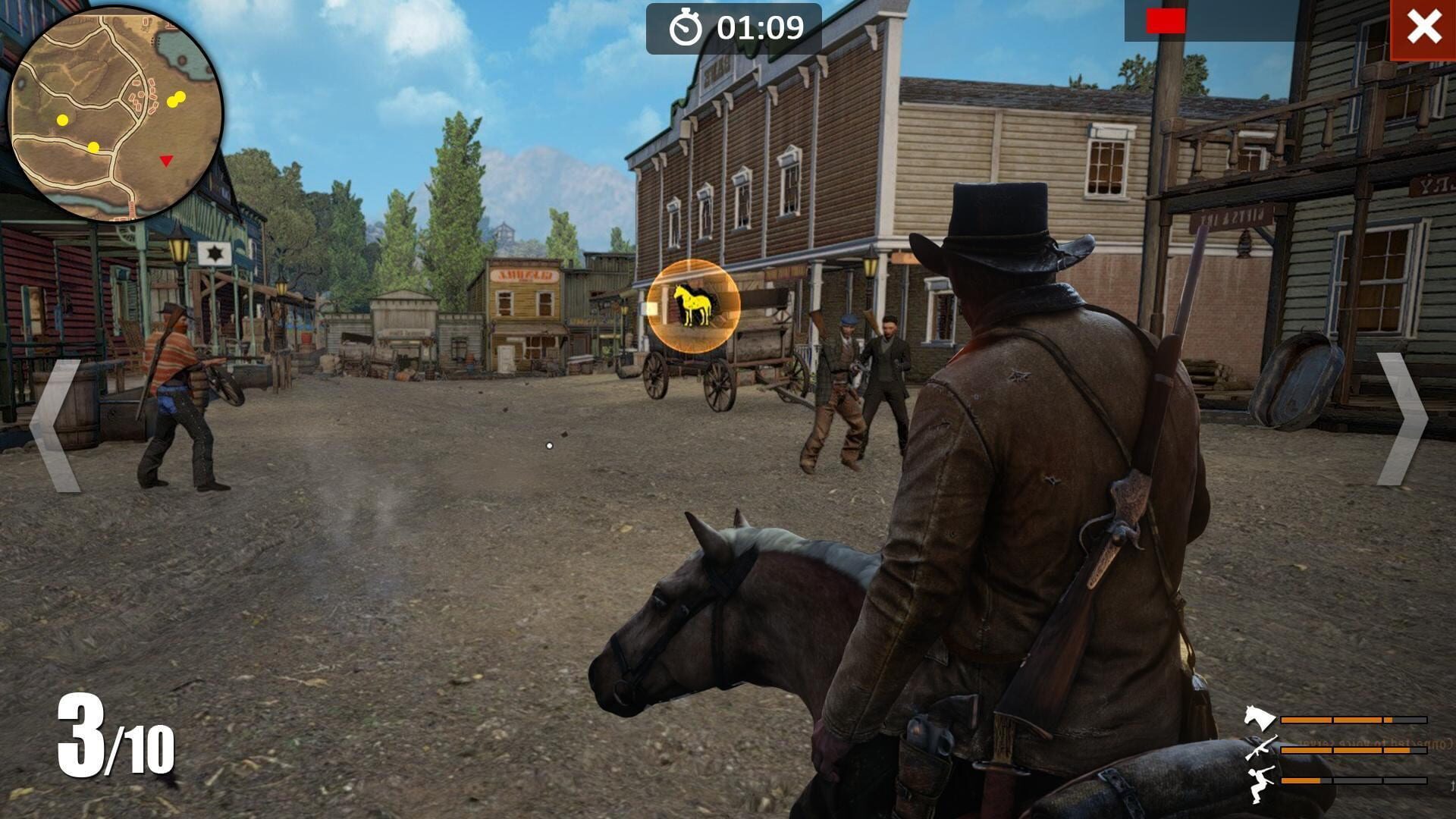 Cowboy War - Screenshot