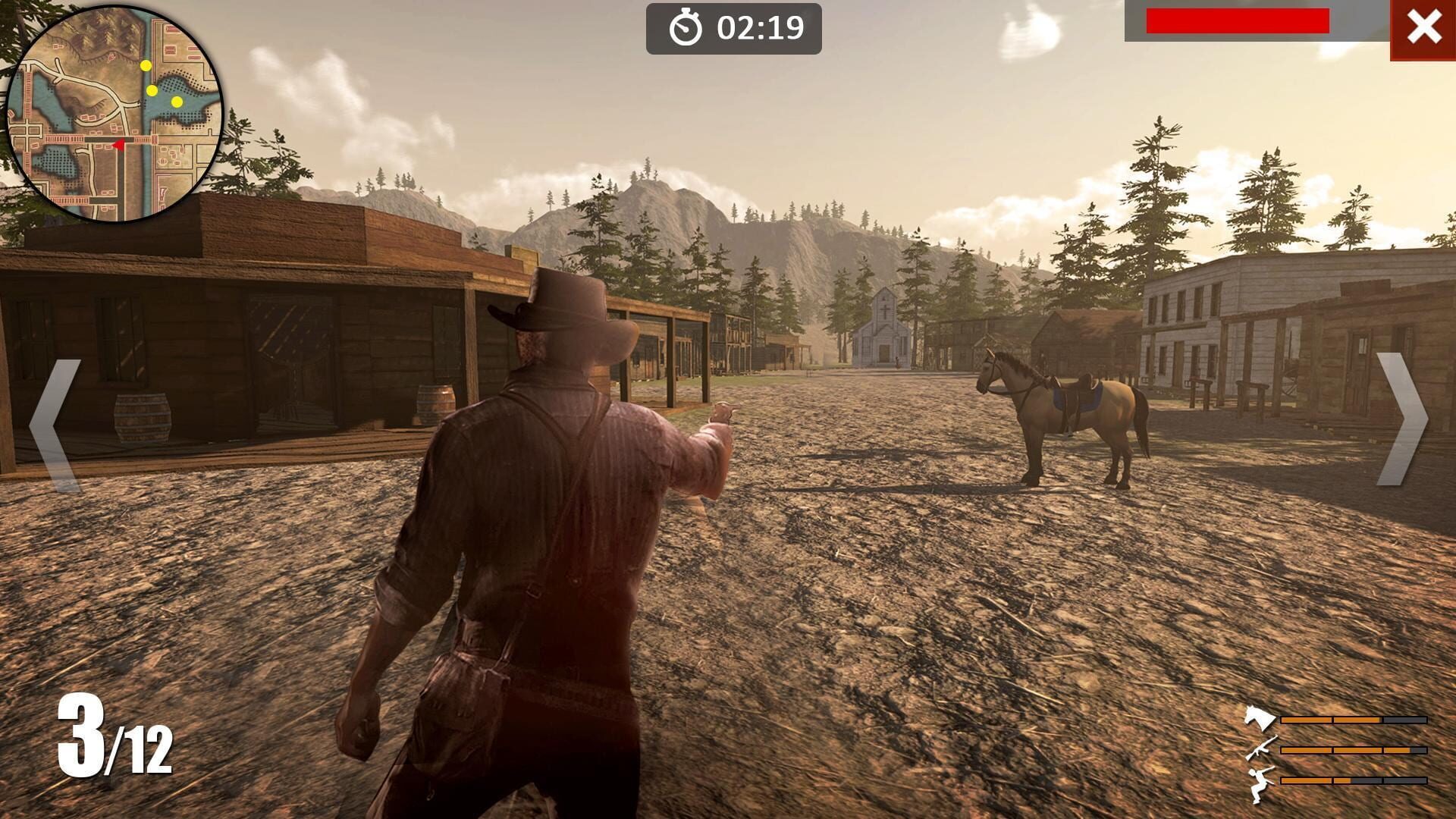 Cowboy War - Screenshot