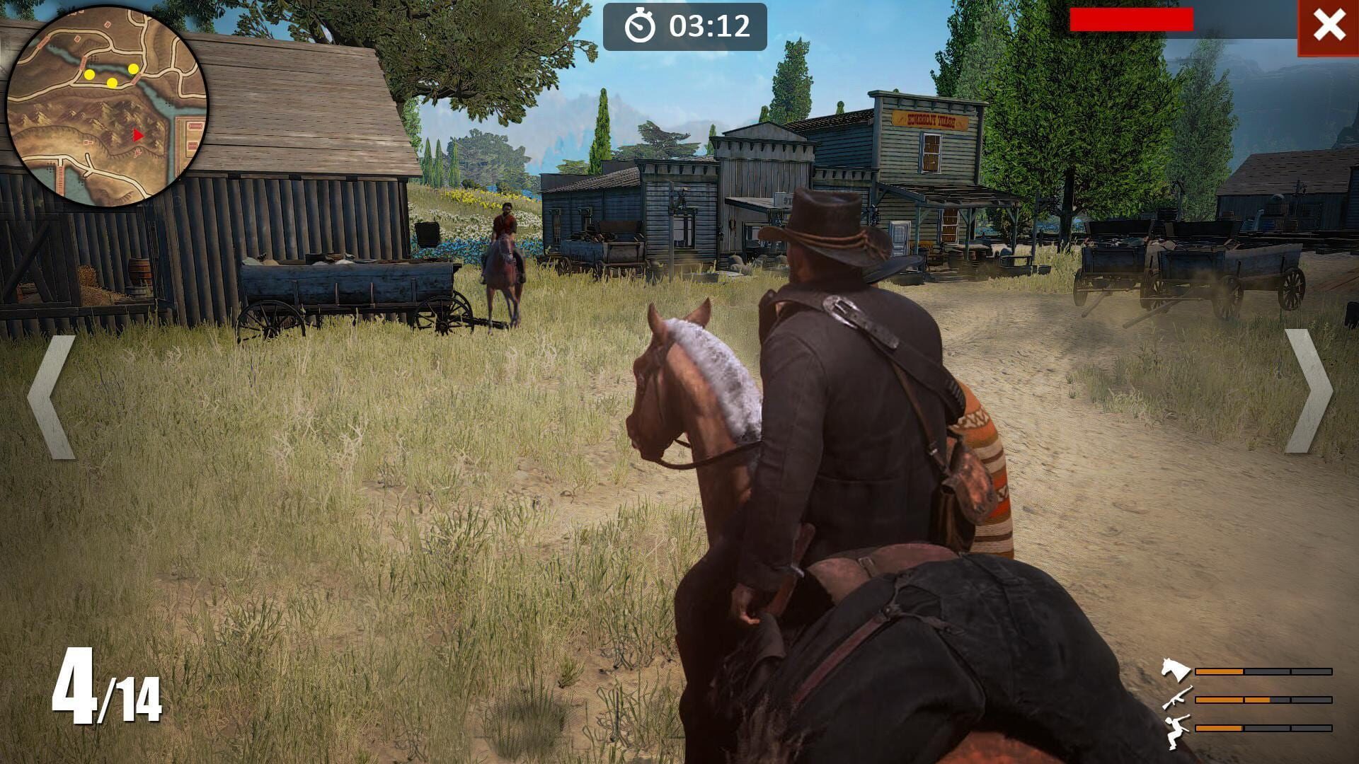 Cowboy War - Screenshot