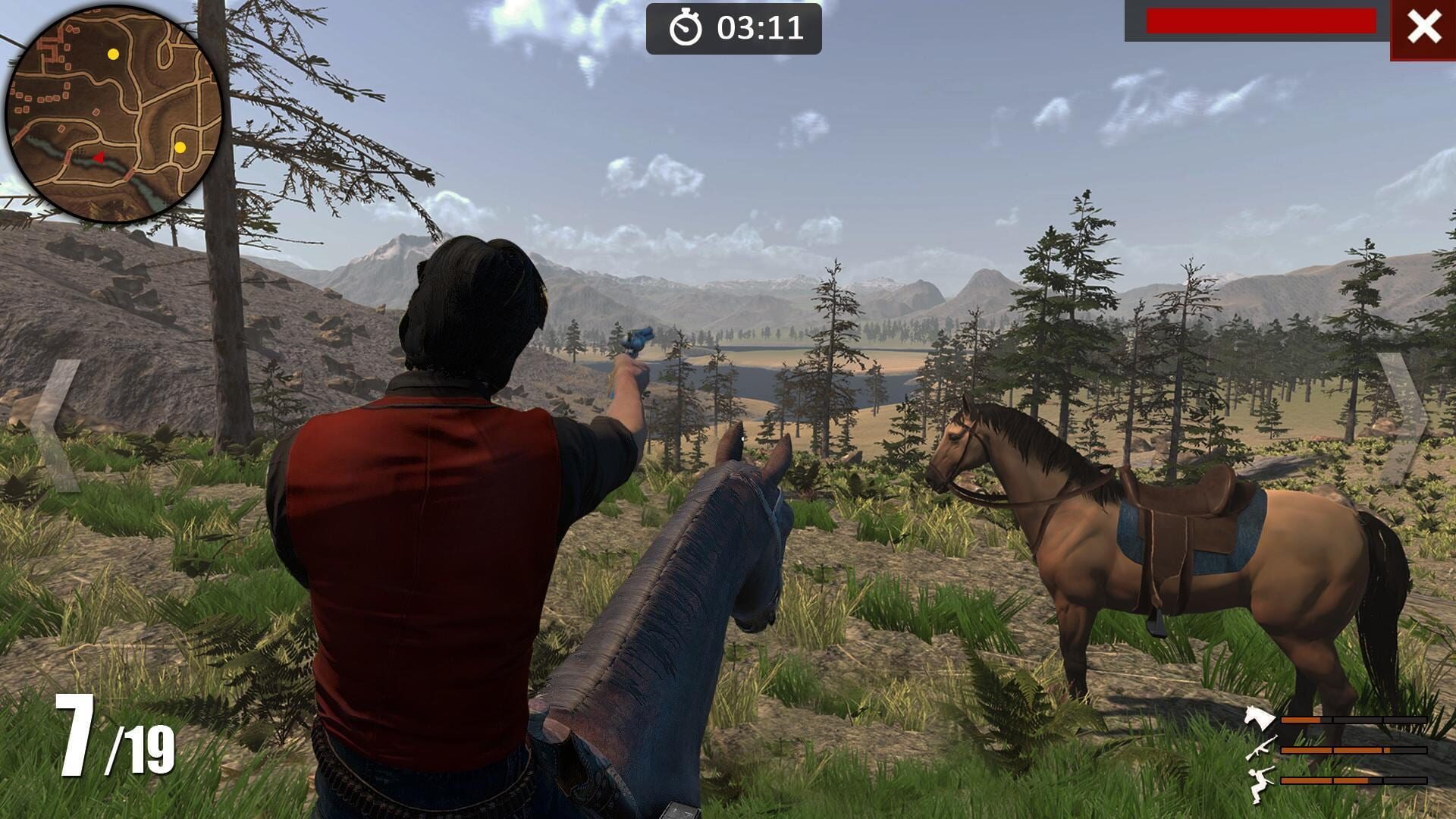 Cowboy War - Screenshot