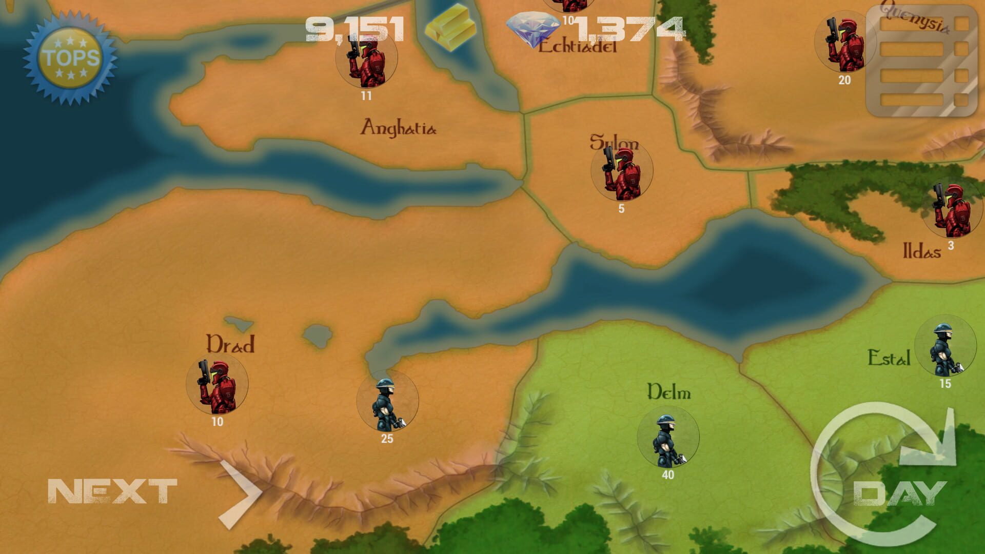 Emancy: Borderline War - Screenshot