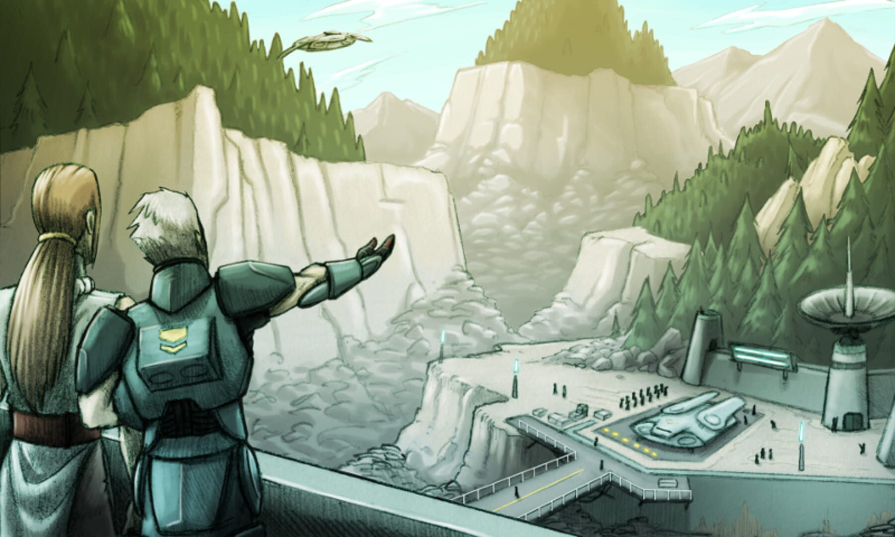 Emancy: Borderline War - Screenshot