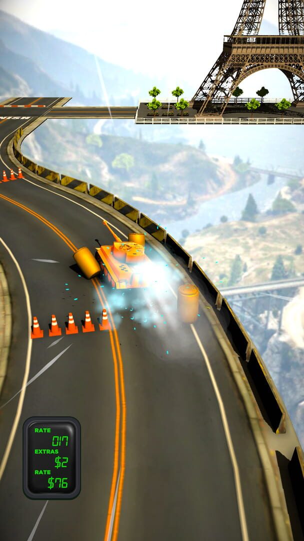 Taxi Racing Challenge - Screenshot