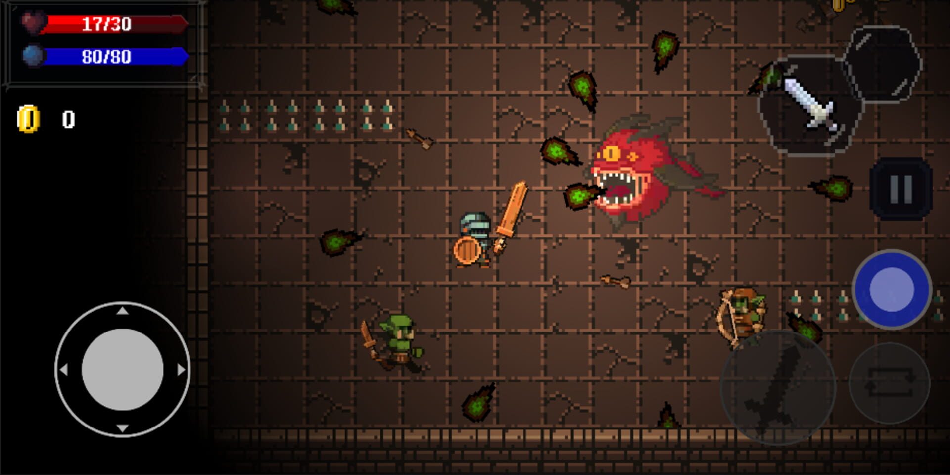 Shadows of Dungeon - Screenshot