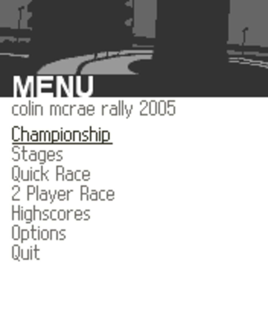 Captura de pantalla - Colin McRae Rally 2005