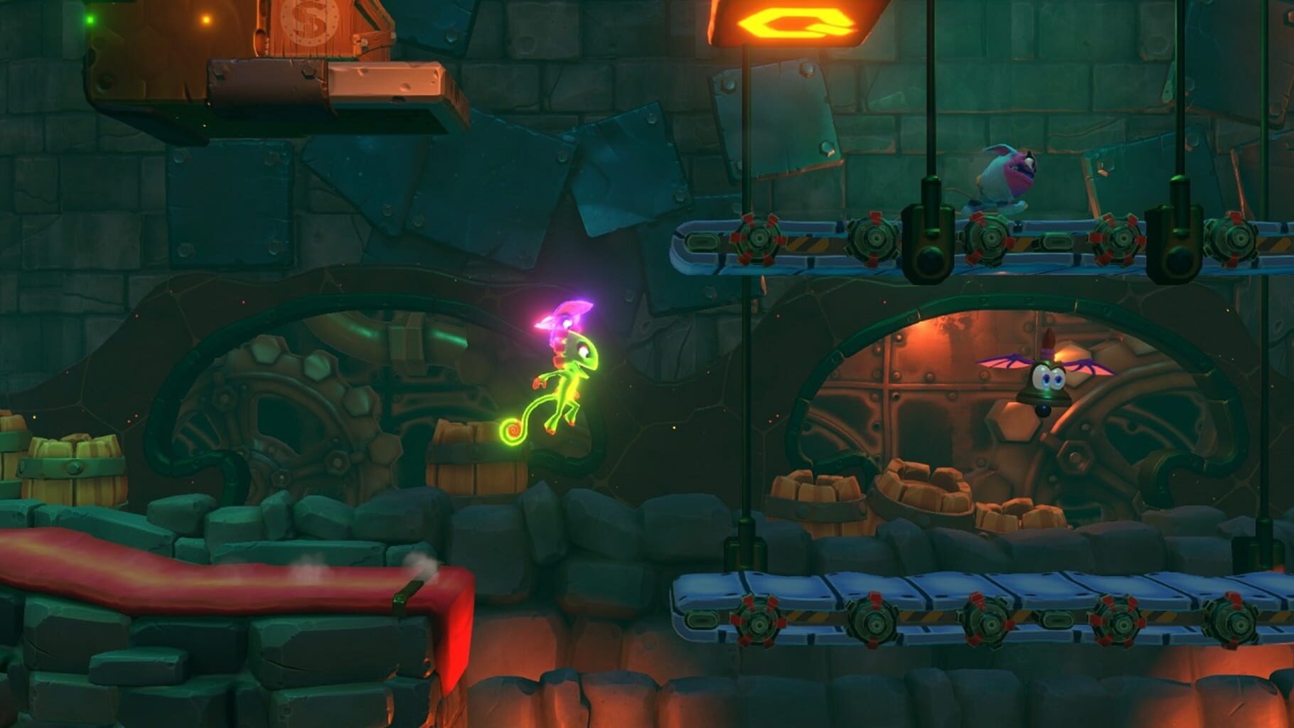 Captura de pantalla - Yooka-Laylee and the Impossible Lair: Trowzer's Top Tonic Pack