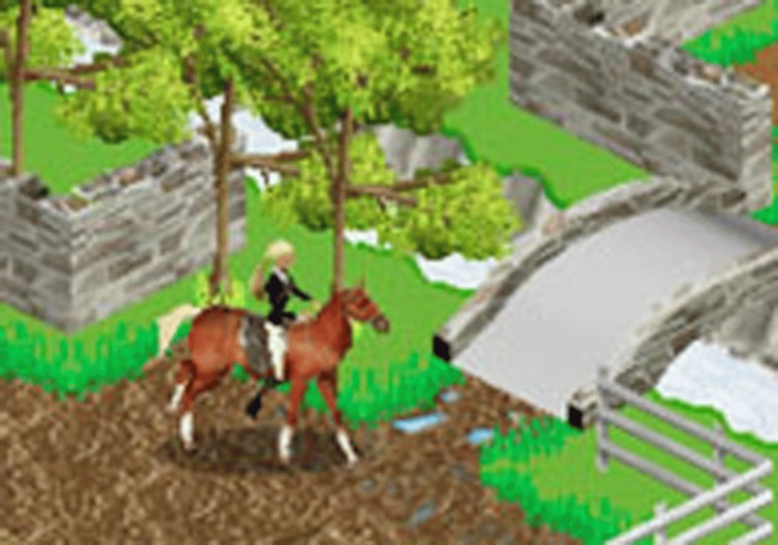 Barbie Horse Adventures: Blue Ribbon Race screenshot