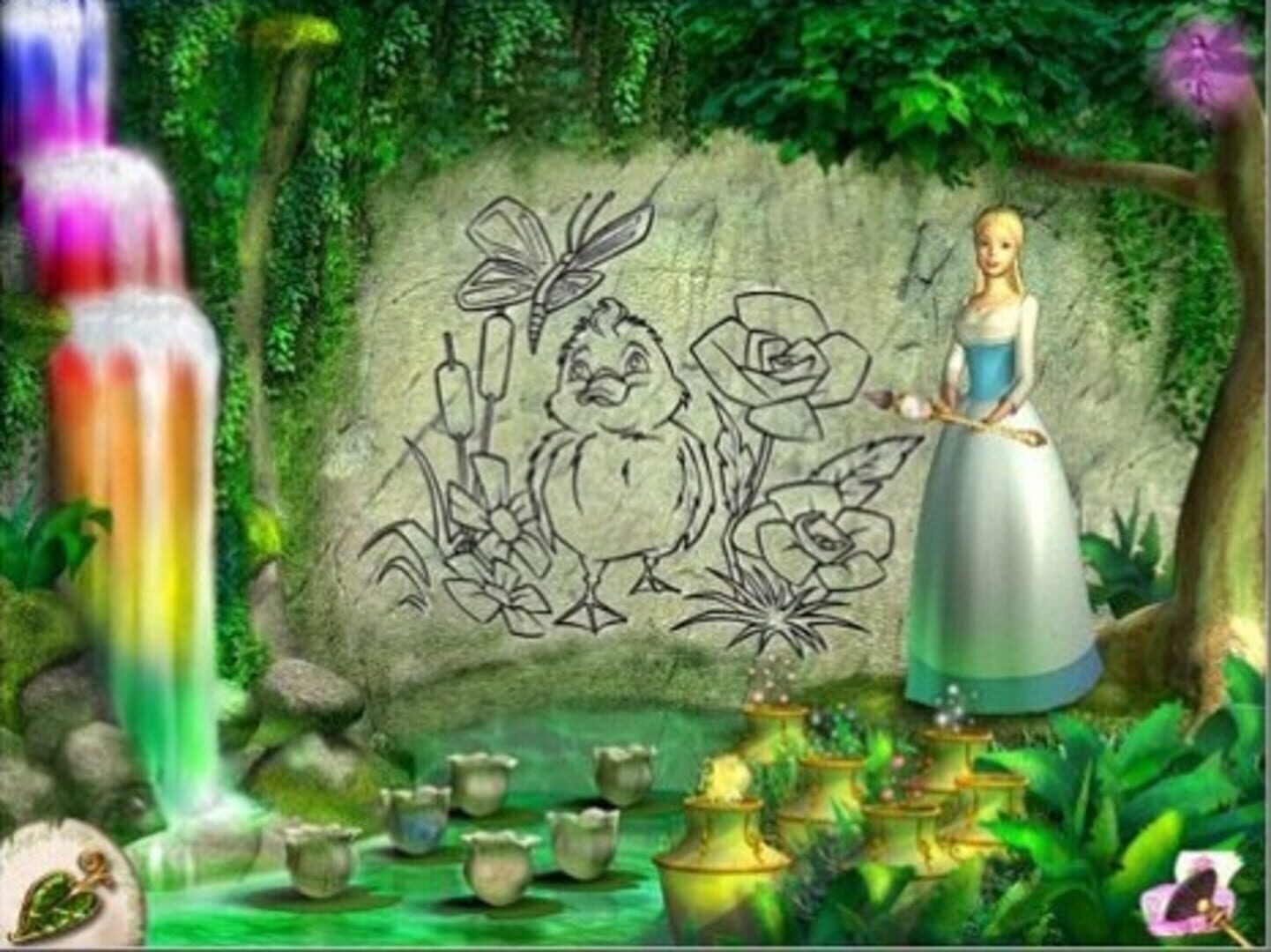 Captura de pantalla - Barbie of Swan Lake: The Enchanted Forest