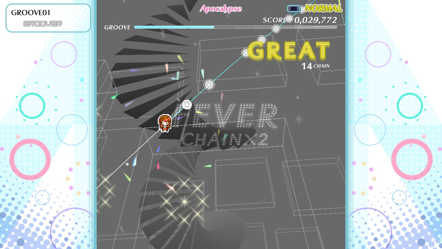 Groove Coaster: Wai Wai Party!!!! - Lanota Pack screenshot