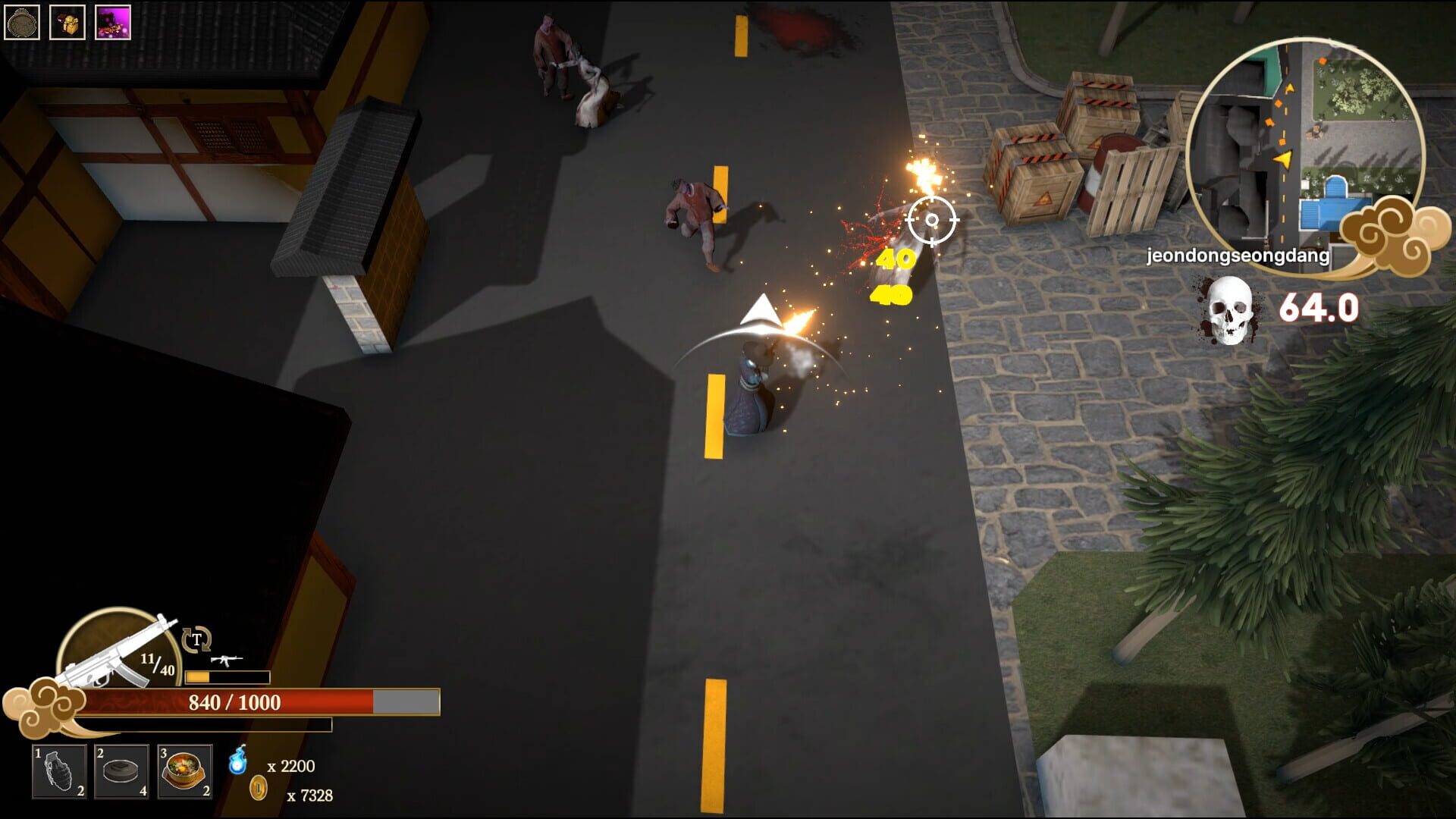 Zombie Hunter: Crimson Hanbok - Screenshot