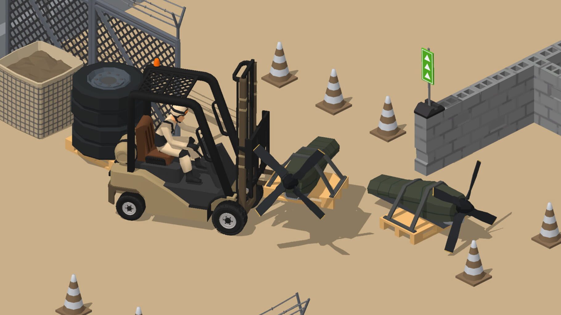 Forklift Extreme: Military Storage screenshot