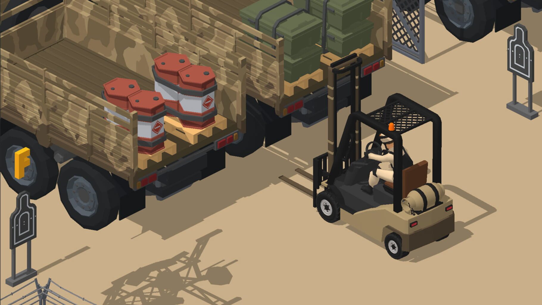 Forklift Extreme: Military Storage screenshot