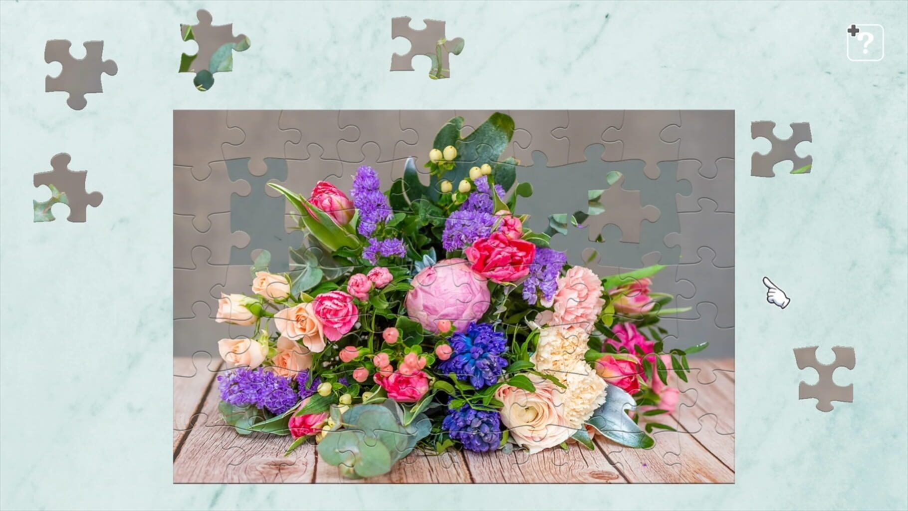 Jigsaw Masterpieces: Flower Arrangement screenshot