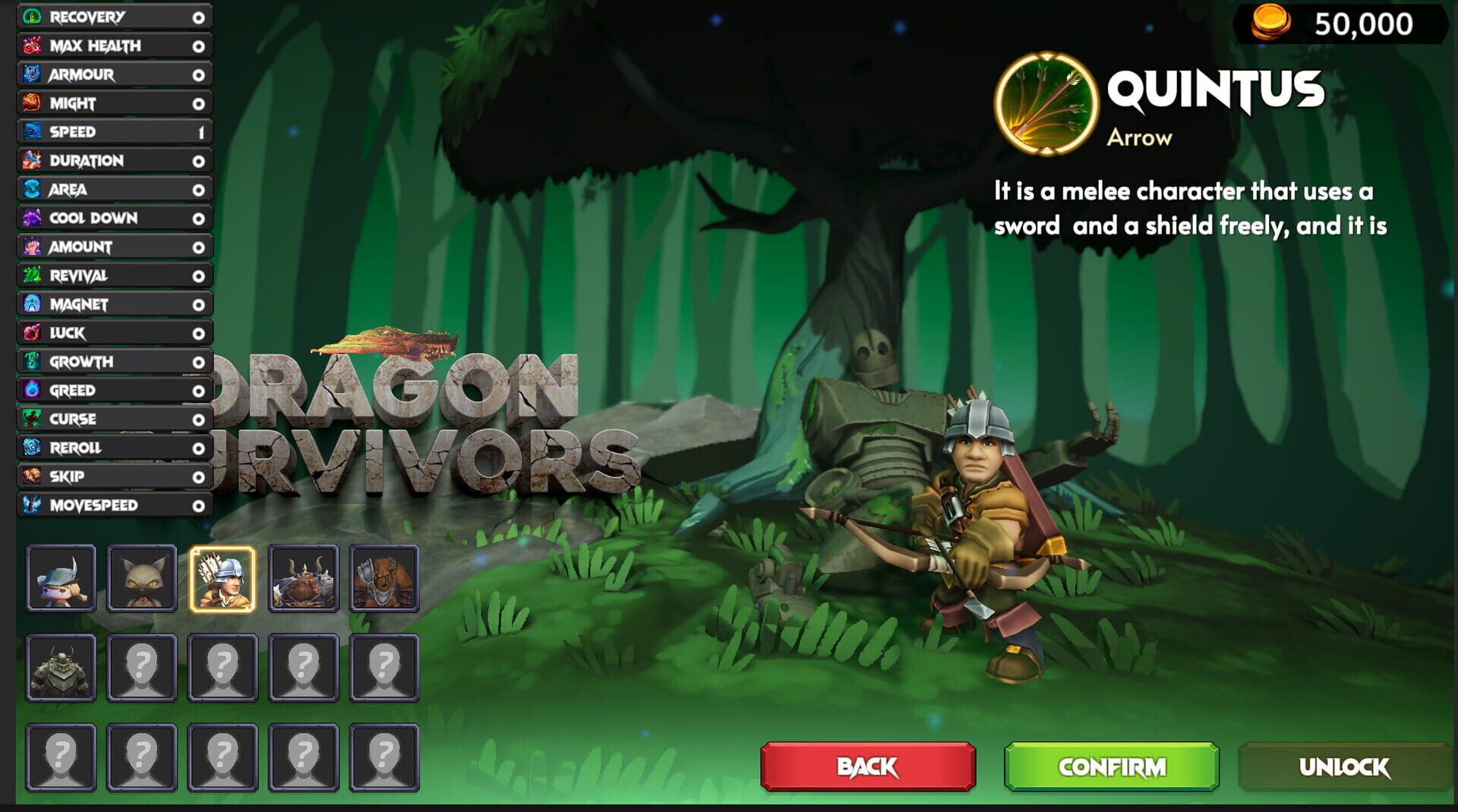 Dragon Survivors - Screenshot