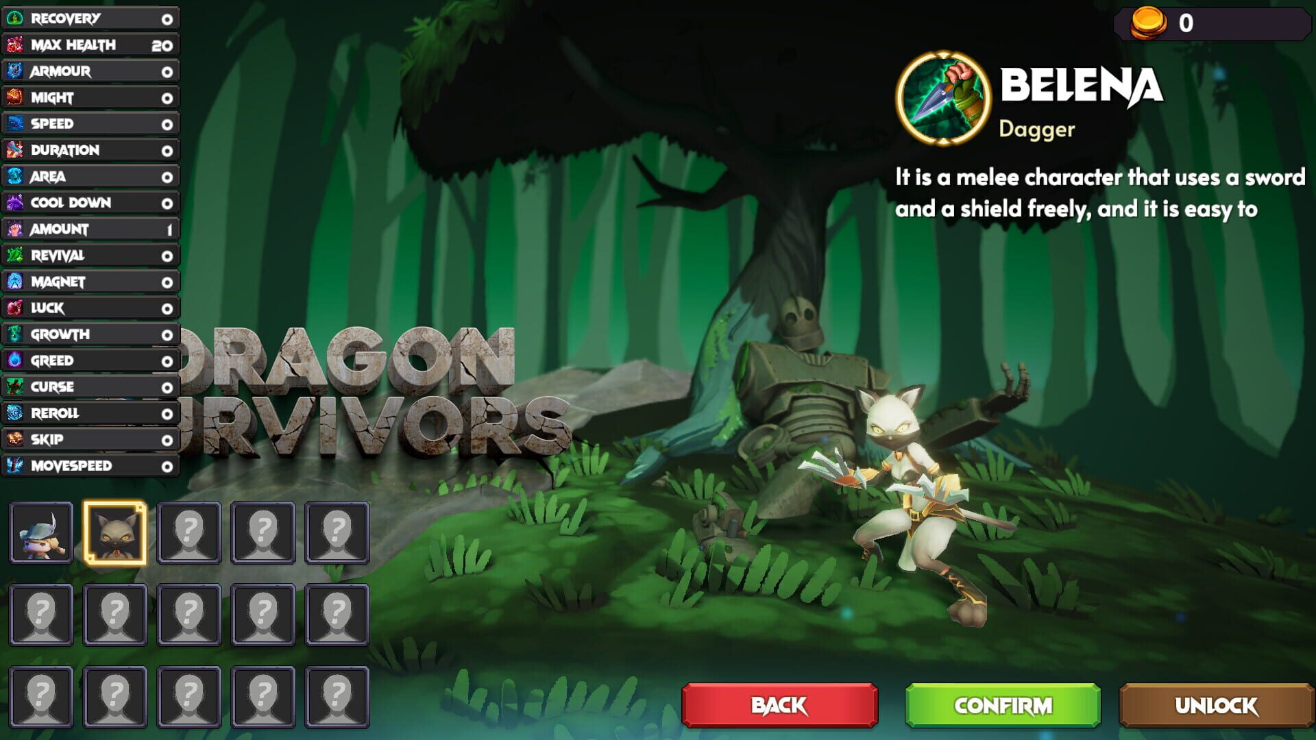 Dragon Survivors - Screenshot