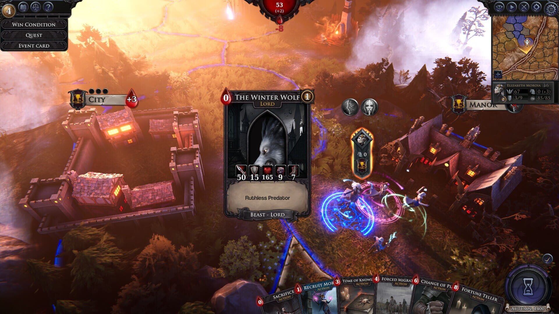 Immortal Realms: Vampire Wars - Fangs and Bones - Screenshot