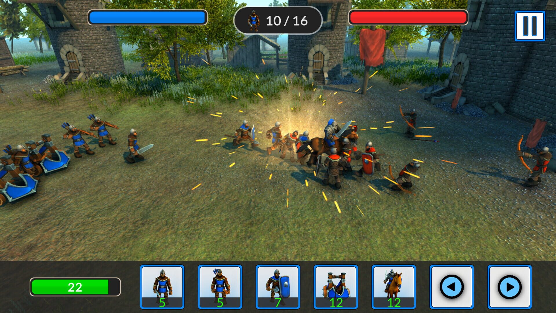 Castle Kingdom Wars - Screenshot