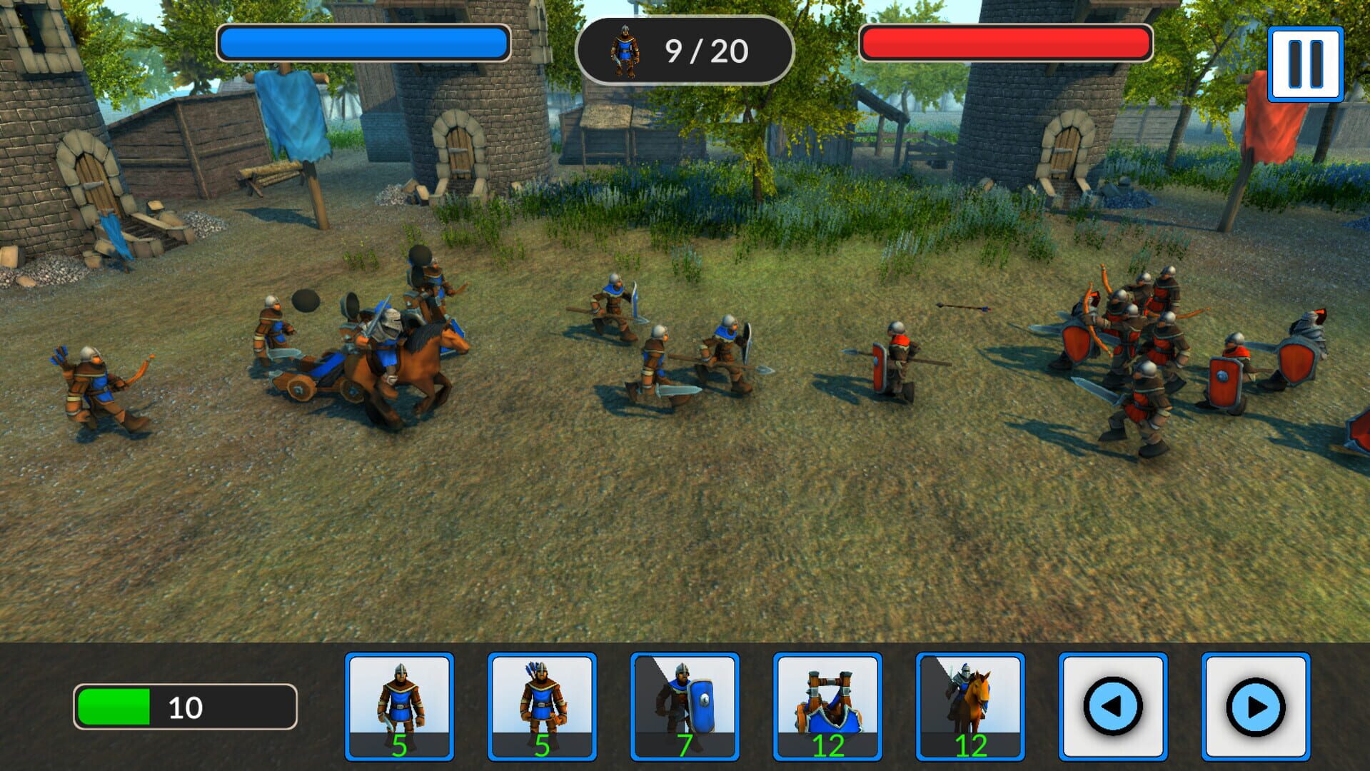 Castle Kingdom Wars - Screenshot