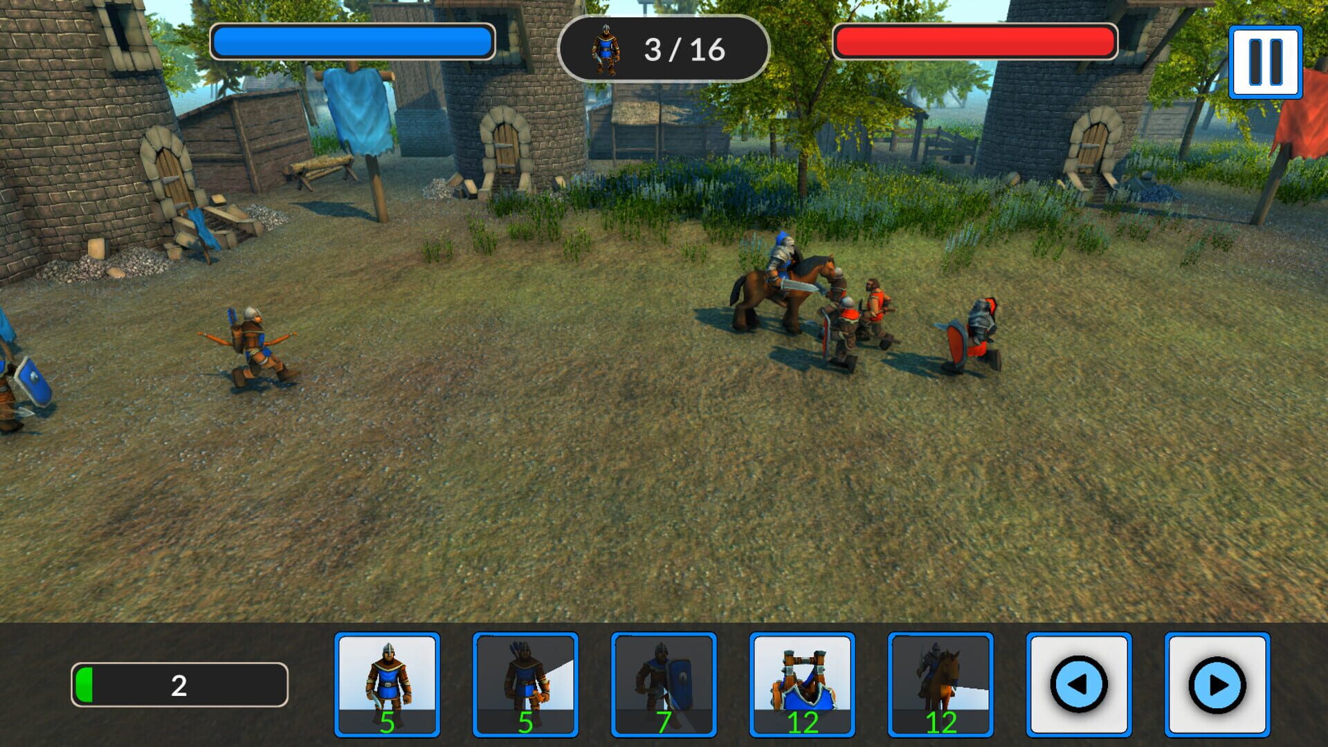 Castle Kingdom Wars - Screenshot