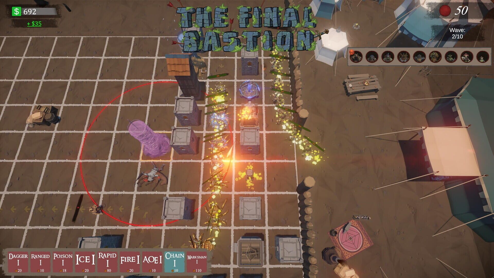 The Final Bastion - Screenshot