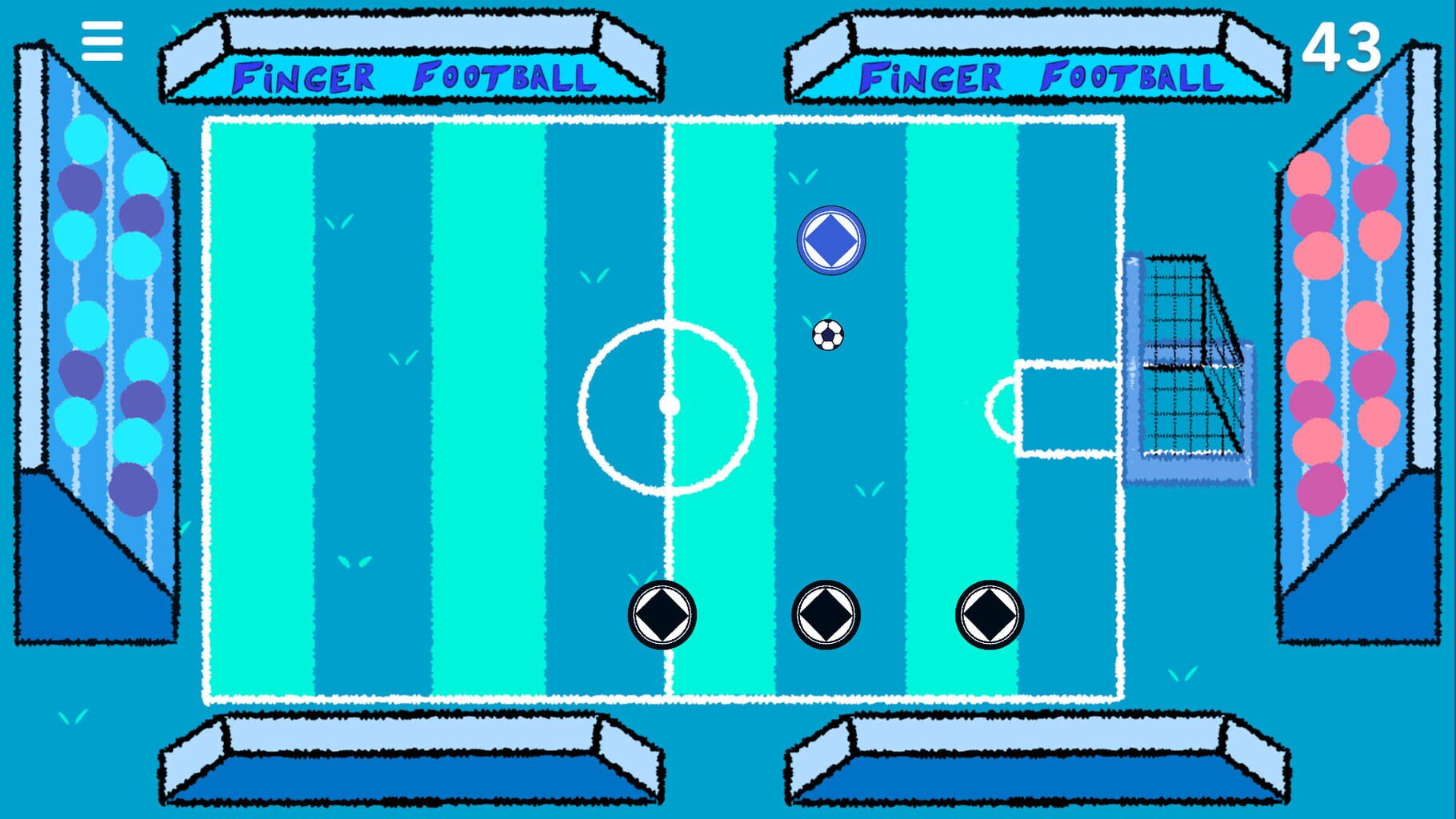 Finger Football: Goal in One screenshot