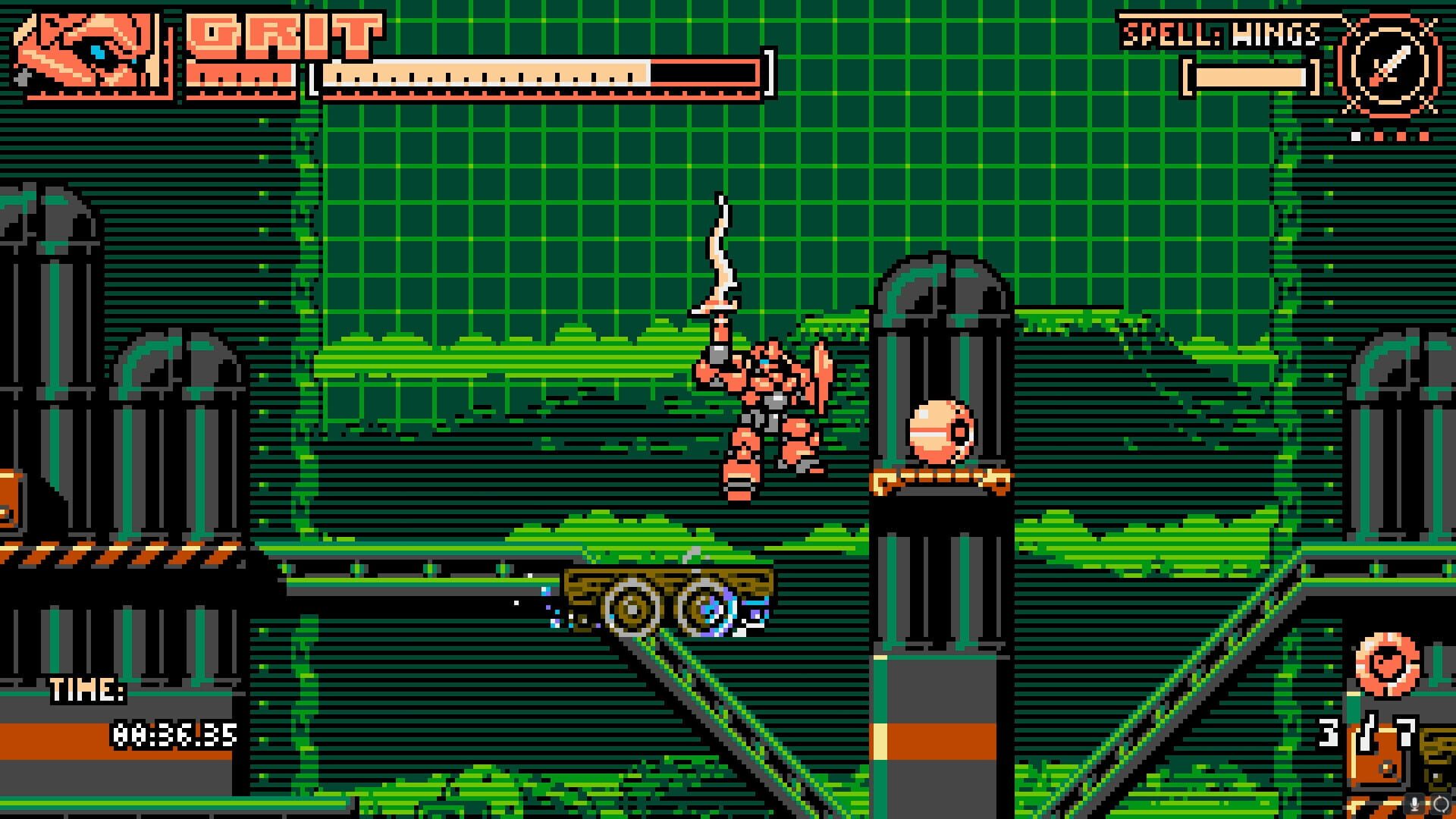 Panzer Paladin: Challenge Core - Screenshot