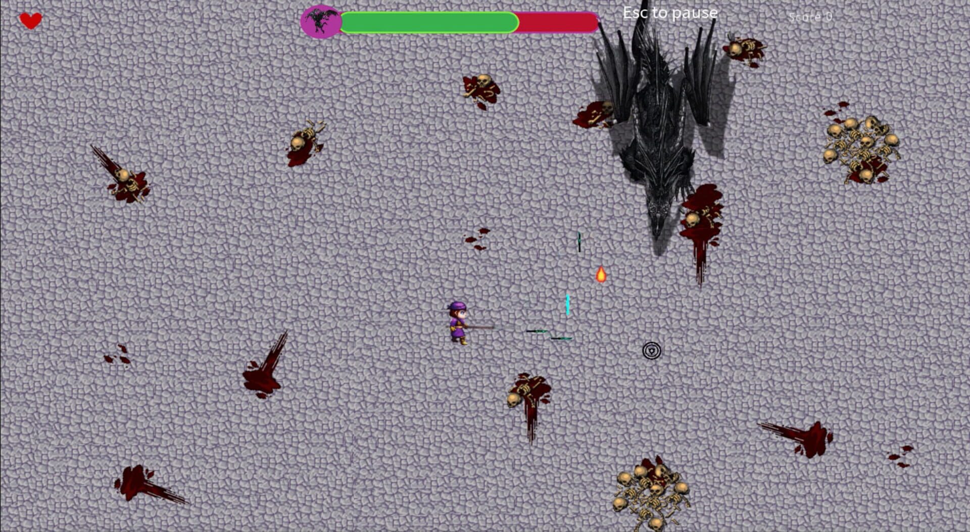 Dragon Dodge Valley - Screenshot