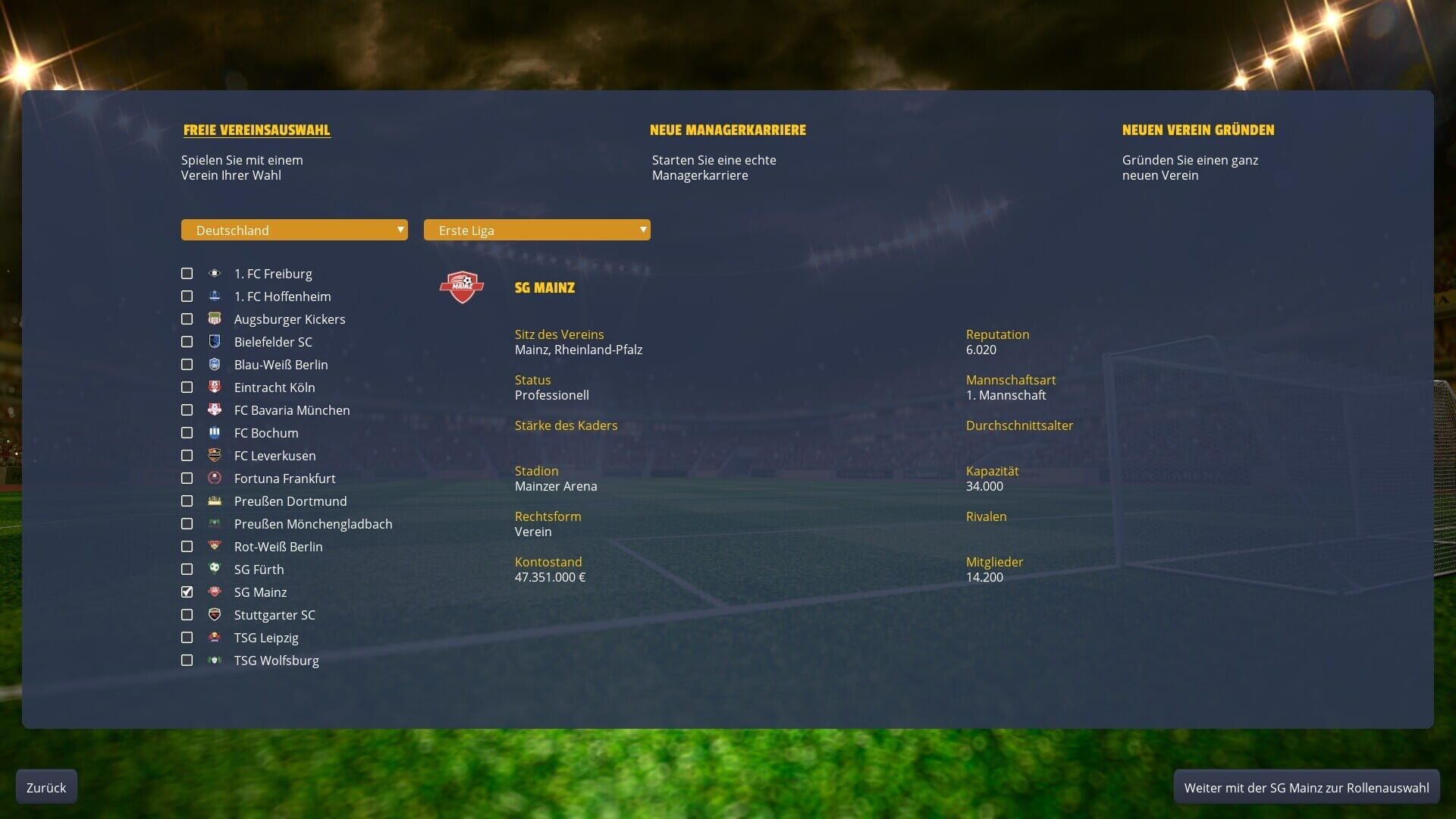 Player's Eleven: A Football Manager Game - Screenshot