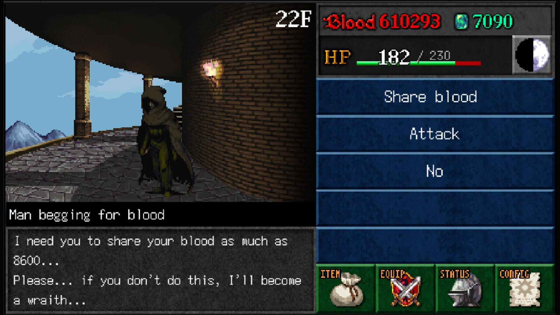DarkBlood Gaiden - Screenshot