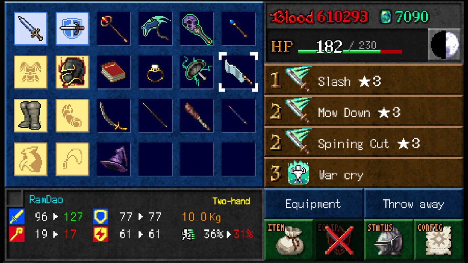 DarkBlood Gaiden - Screenshot