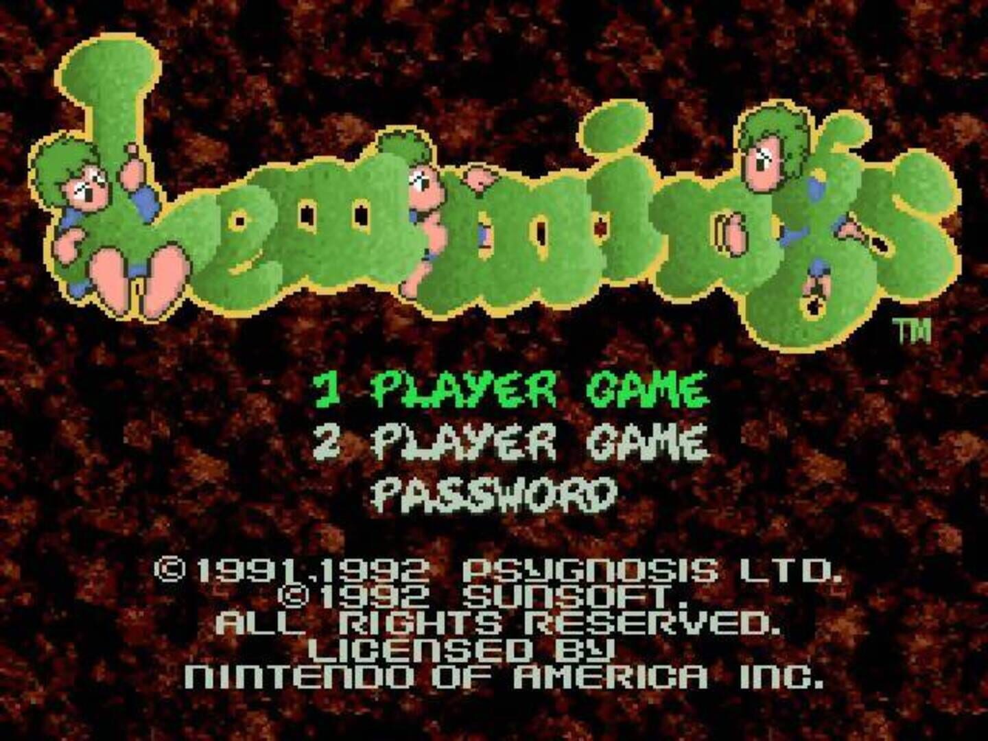 Captura de pantalla - Lemmings