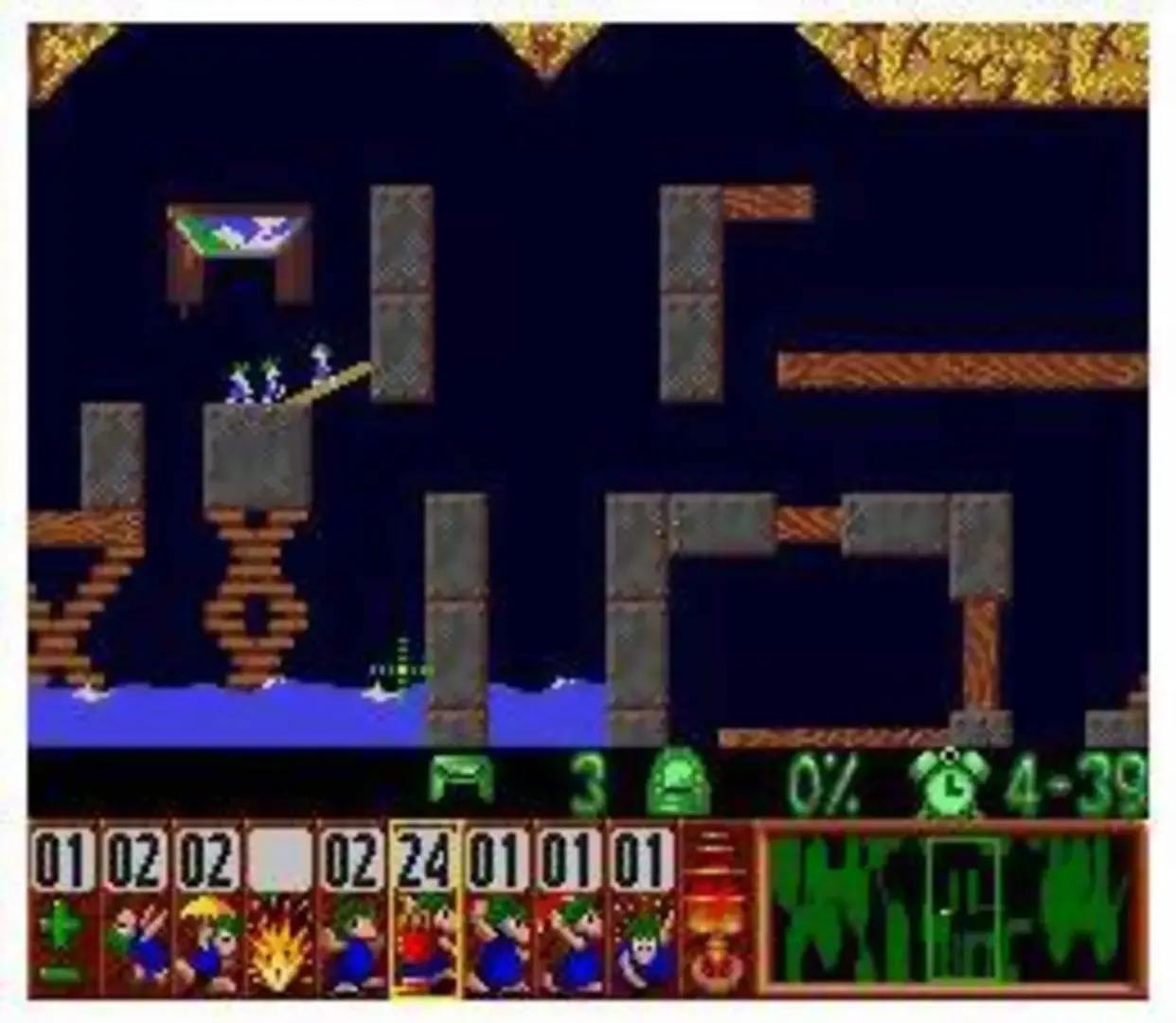 Captura de pantalla - Lemmings