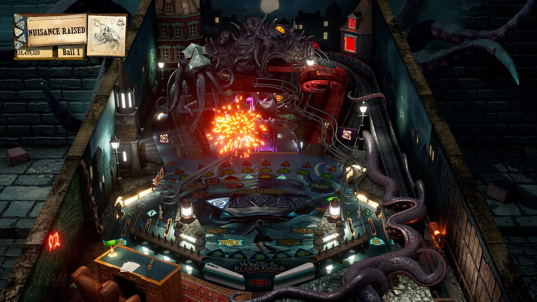 Captura de pantalla - Pinball FX: Wrath of the Elder Gods