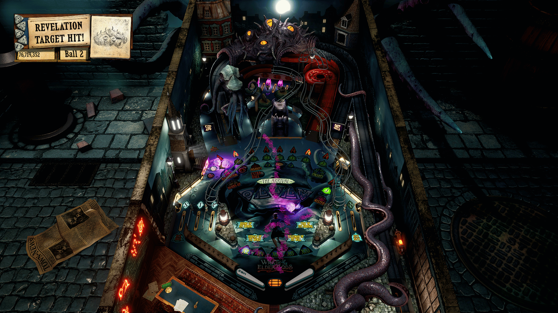 Pinball FX: Wrath of the Elder Gods screenshot