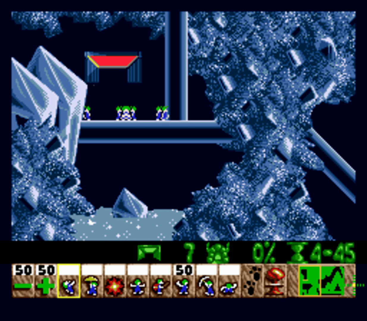 Lemmings screenshot