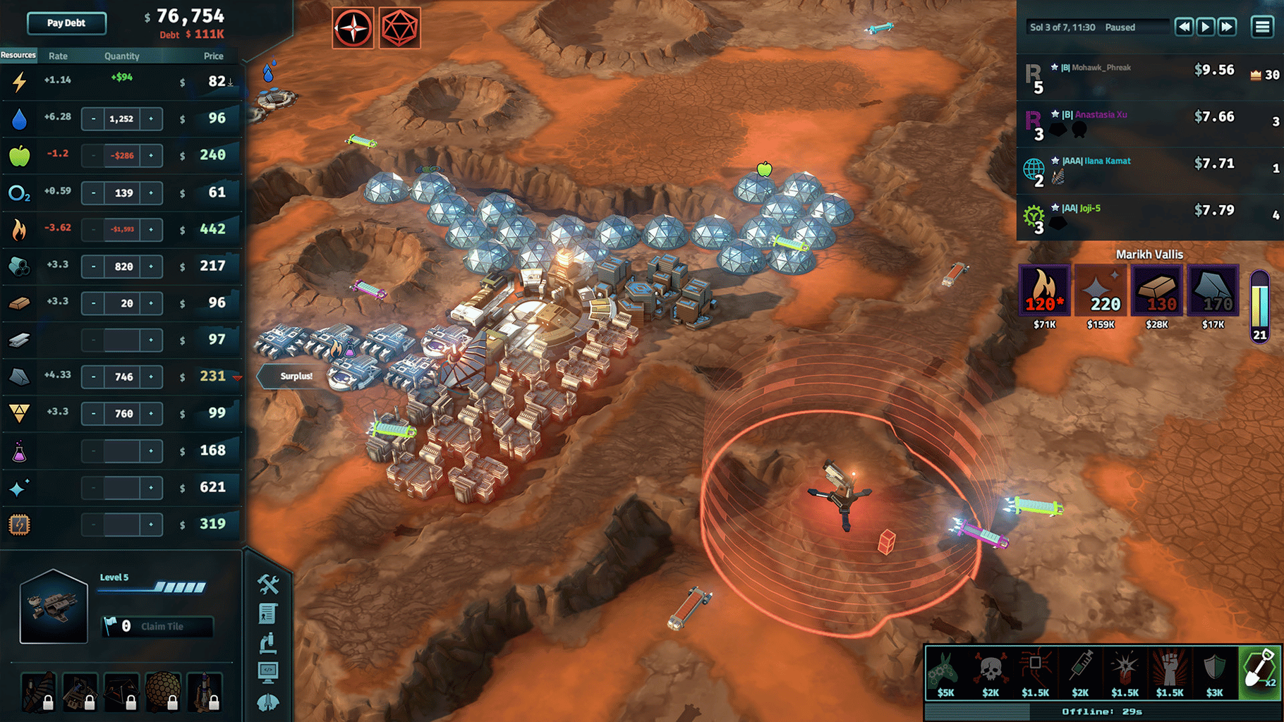 Offworld Trading Company: The Patron and the Patriot screenshot