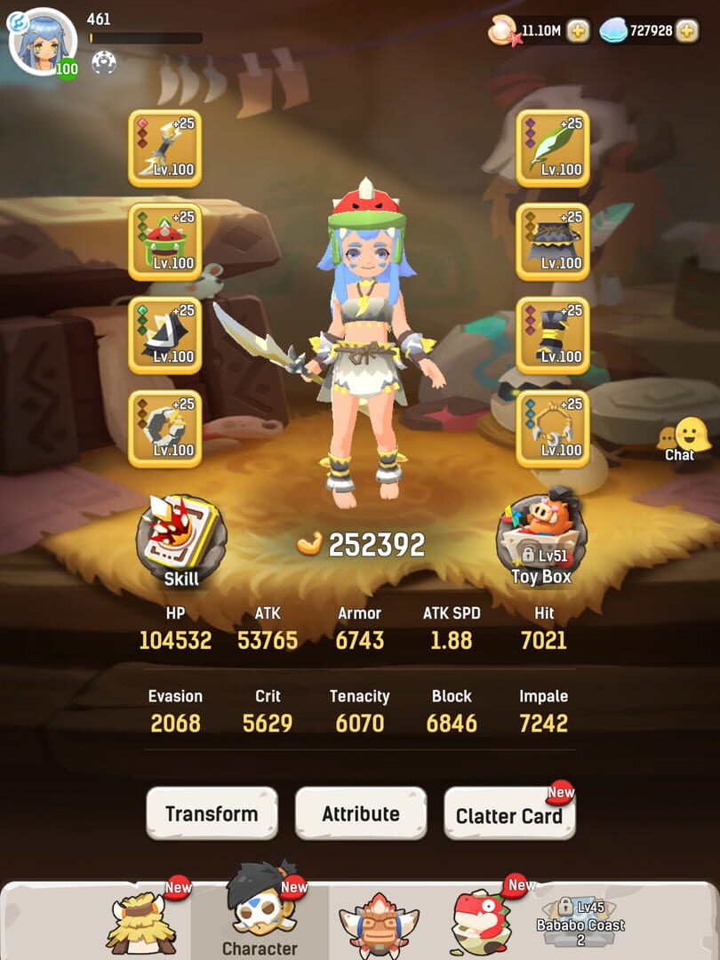 Ulala: Idle Adventure - Screenshot