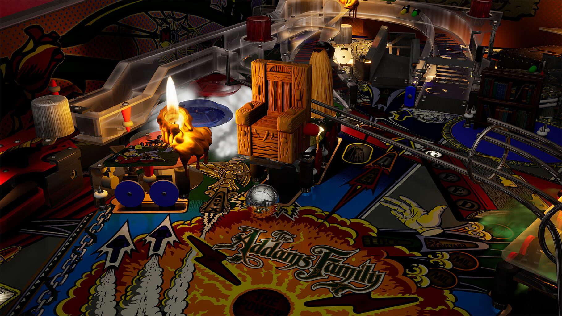 Captura de pantalla - Pinball FX: Williams Pinball - The Addams Family