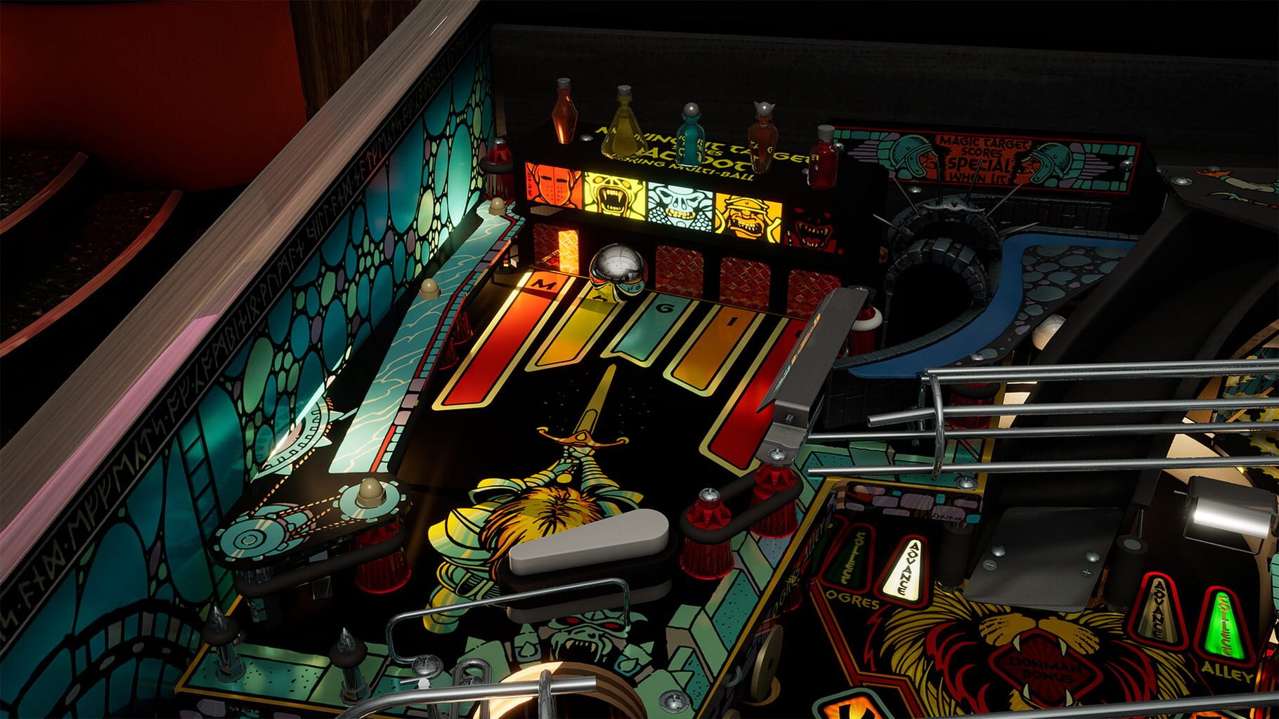 Pinball FX: Williams Pinball - Swords of Fury screenshot