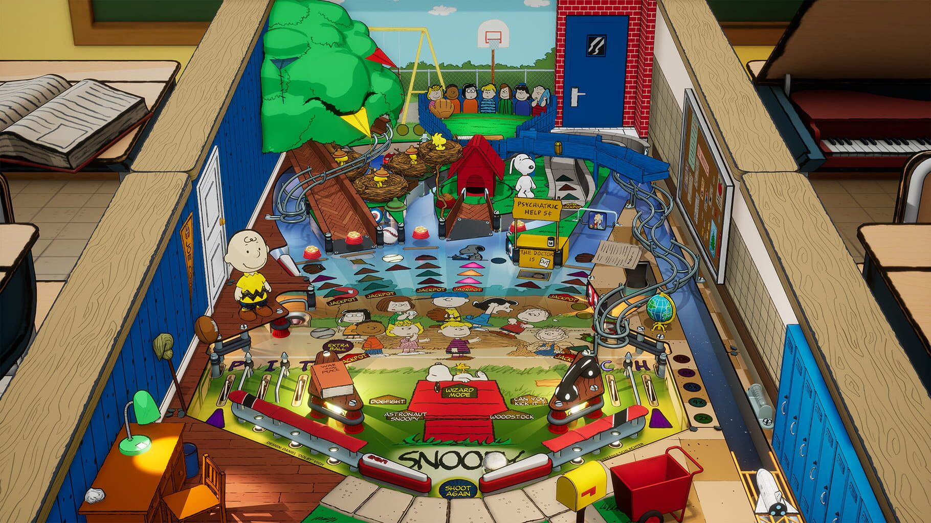 Captura de pantalla - Pinball FX: Peanuts' Snoopy Pinball