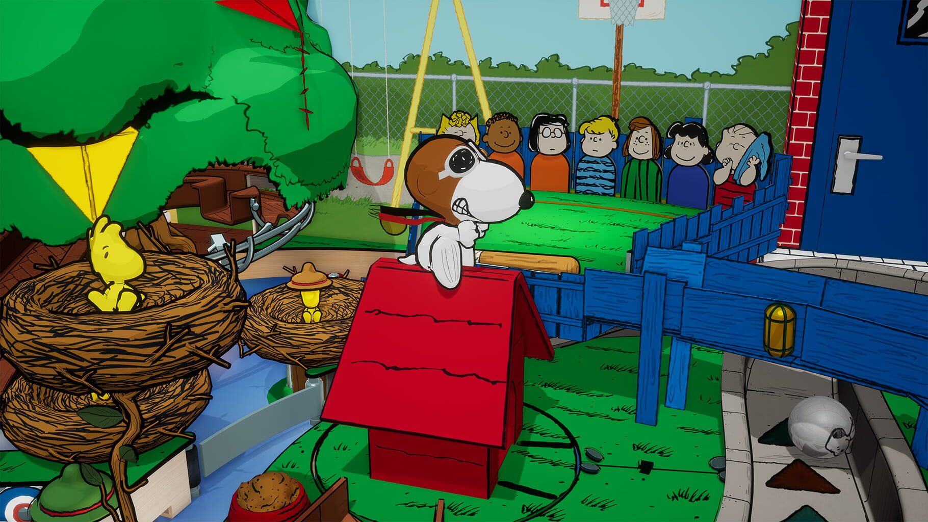 Captura de pantalla - Pinball FX: Peanuts' Snoopy Pinball