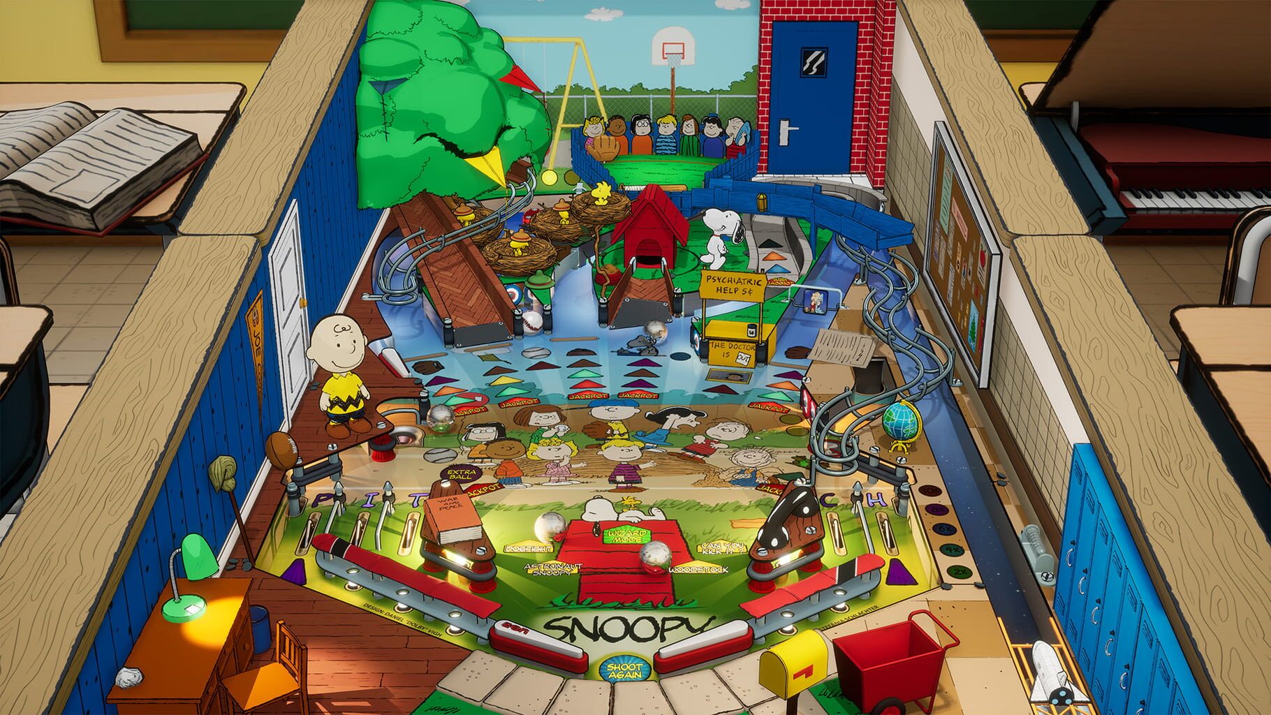 Captura de pantalla - Pinball FX: Peanuts' Snoopy Pinball