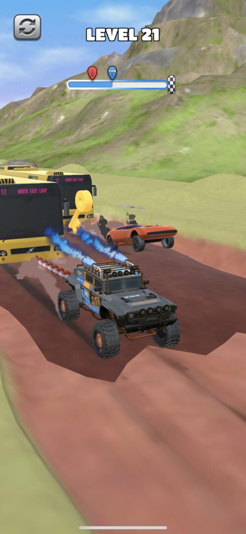 Towing Race - Screenshot